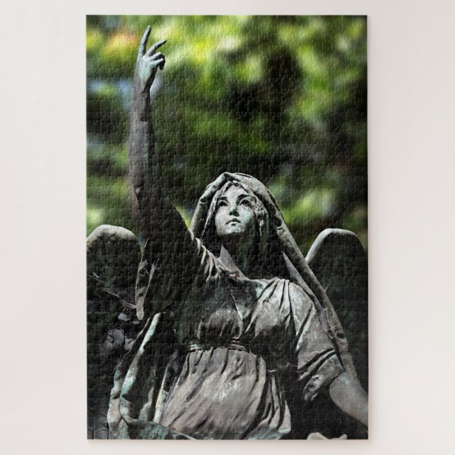 angel sculpture puzzle (Vertical)