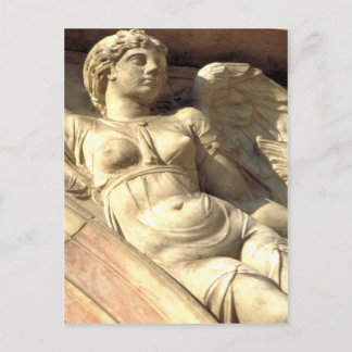 Angel Sculpture Venice, Italy Postcard