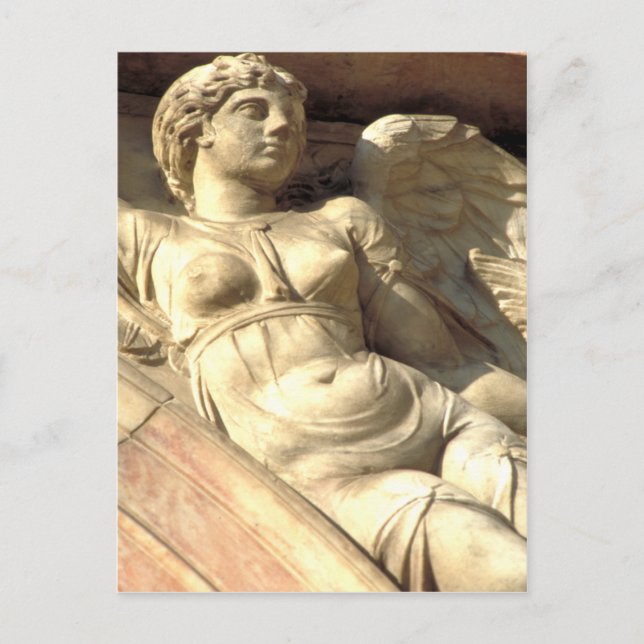 Angel Sculpture Venice, Italy Postcard (Front)