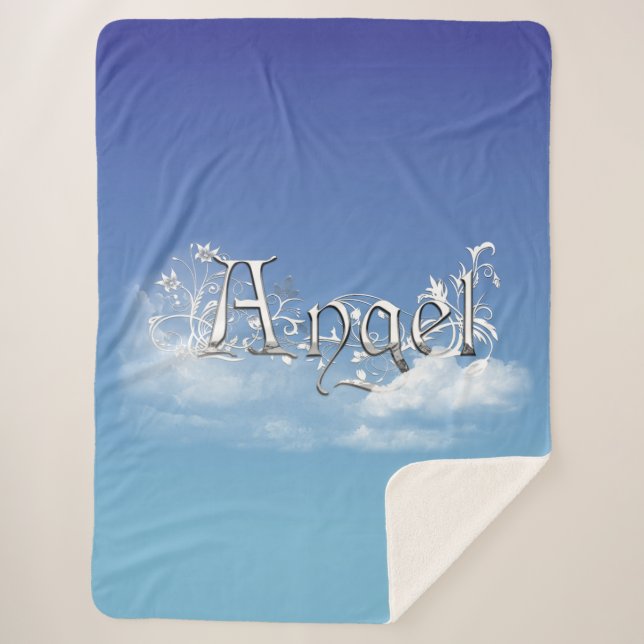 Angel Sherpa Blanket (Front)