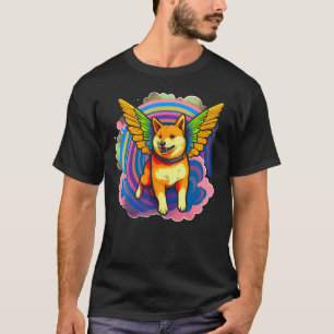 Angel Shiba Inu Dog T-Shirt
