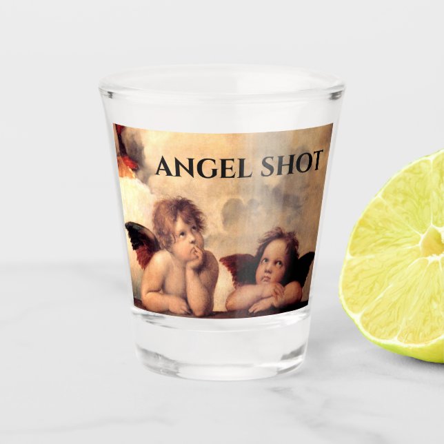 Angel Shot Glass (Front)