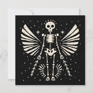 Angel skeleton Gothic Christmas