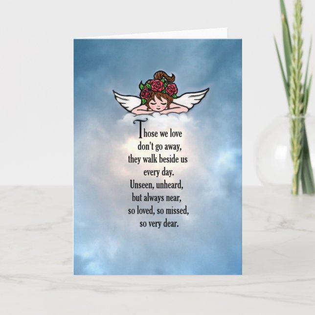 Angel "So Loved" Card (Front)