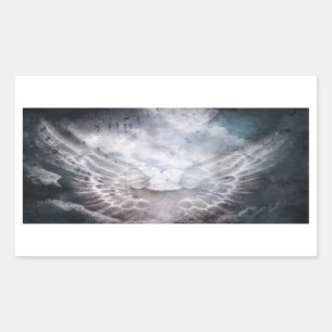 Angel Song Rectangular Sticker
