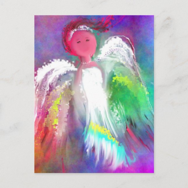 Angel Sparkle Postcard (Front)