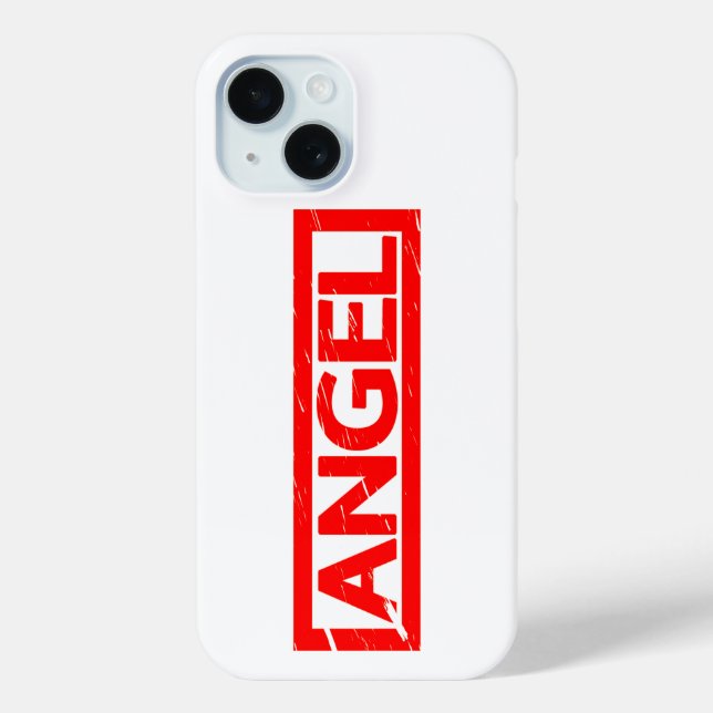 Angel Stamp Case-Mate iPhone Case (Back)