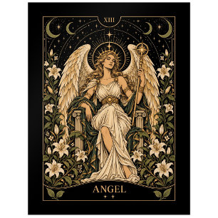 Angel, Starlit Tarot Art Postcard