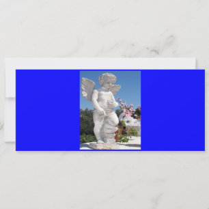 Angel Statue In Blue V