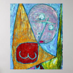 Angel Still Feminine Poster