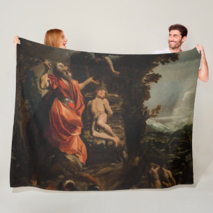 ANGEL STOPS ABRAHAM FLEECE BLANKET