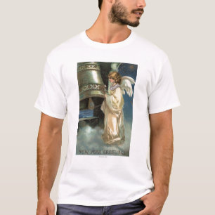 Angel Striking Bell with Mallet T-Shirt