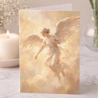 Angel Sympathy Condolence Thinking Of You Card