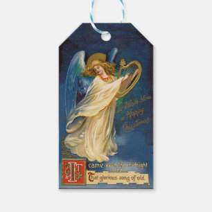 Angel That Glorious Song Of Old Christmas Gift Tags