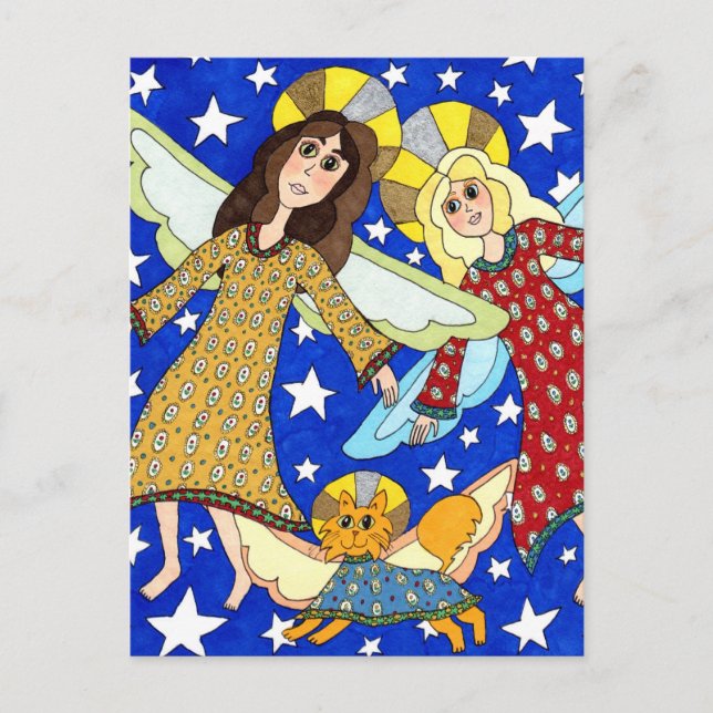 Angel Trio Postcard (Front)