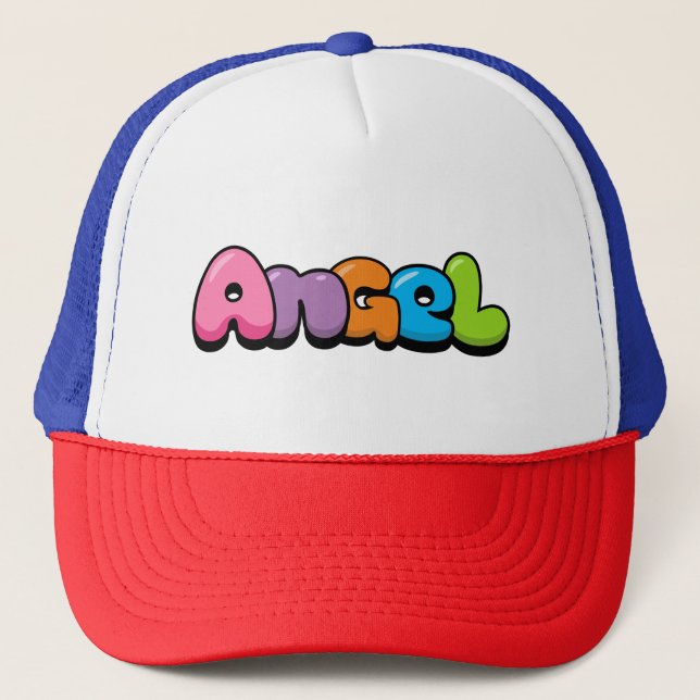Angel Trucker Hat (Front)