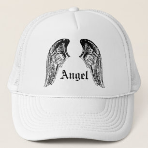 angel trucker hat