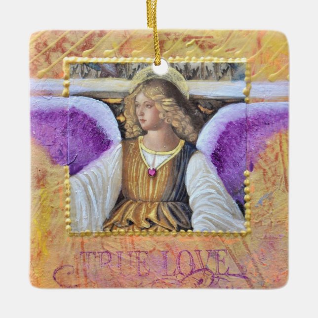 Angel True Love Ornament (Front)