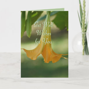 Angel Trumpet Greeting-customise any occasion Card