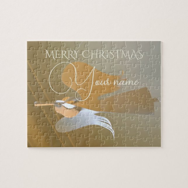 Angel trumpets jigsaw puzzle (Horizontal)