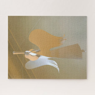 Angel trumpets jigsaw puzzle