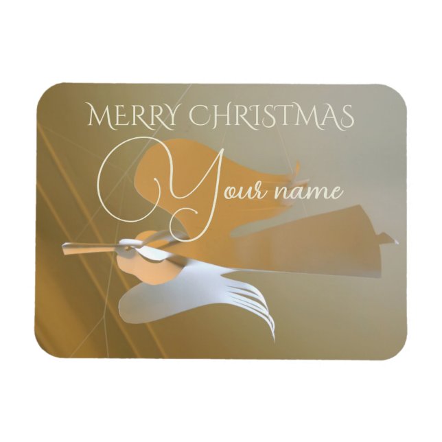 Angel trumpets magnet (Horizontal)