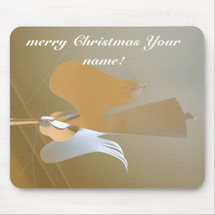 Angel trumpets mouse pad