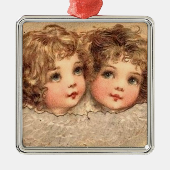Angel Twins - Ornament (Front)