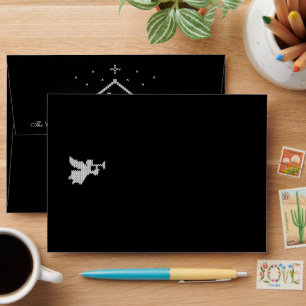 Angel Ugly Merry Christmas Sweater Nativity Envelopes