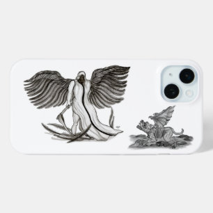 Angel Uriel iPhone 15 Mini Case