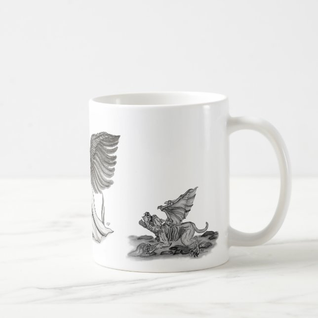 Angel Uriel Coffee Mug (Right)