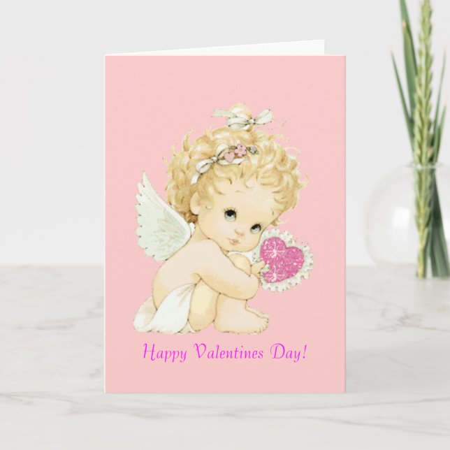 Angel Valentine Holiday Card (Front)
