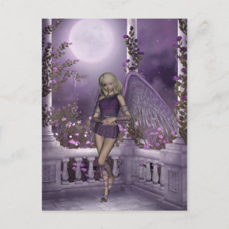 Angel Violet Charms Postcard