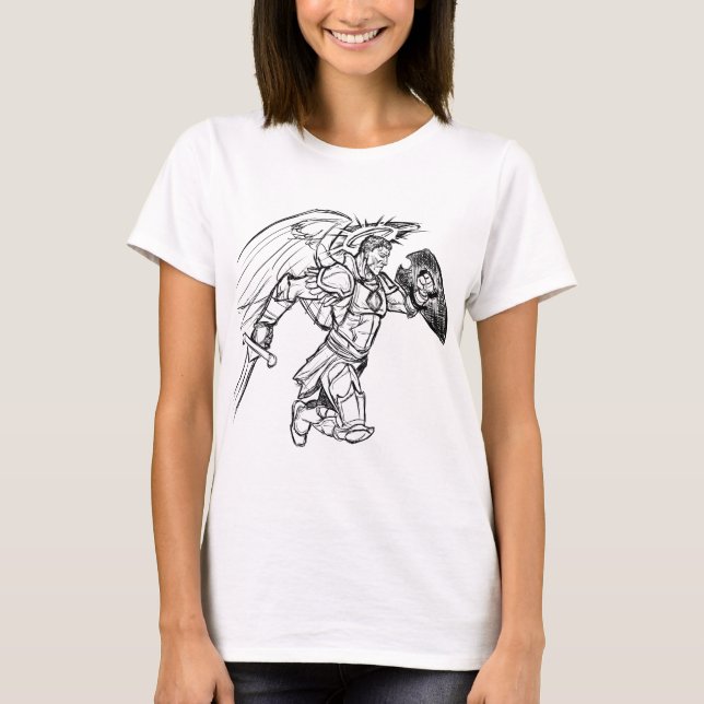 angel warrior T-Shirt (Front)
