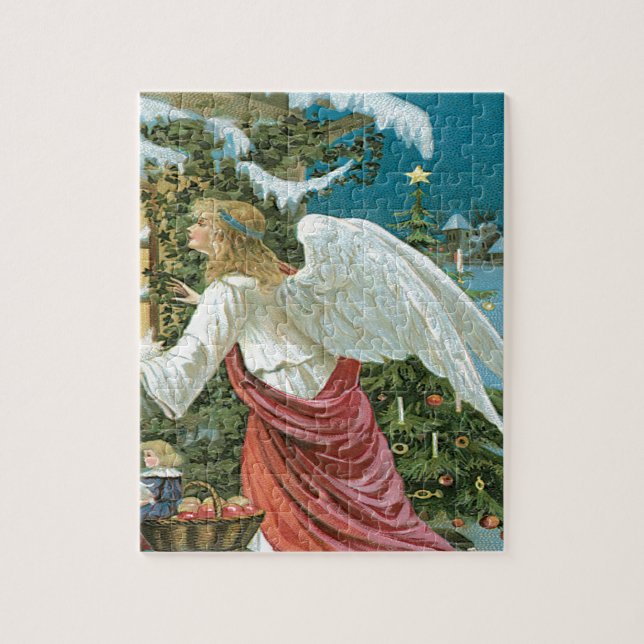 Angel Watching Jigsaw Puzzle (Vertical)