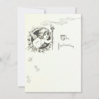 Angel Wedding Invitation