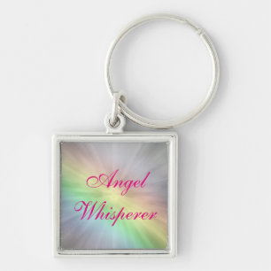 Angel Whisperer design Key Ring
