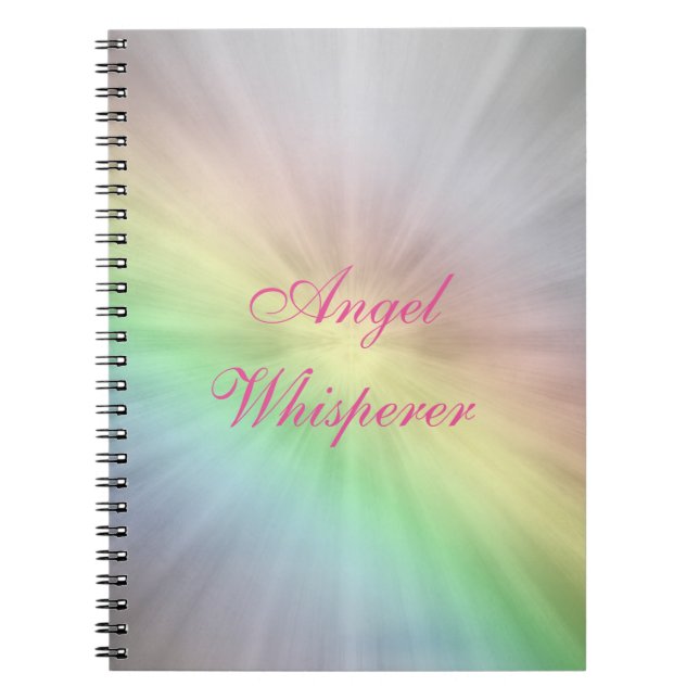 Angel Whisperer design Notebook (Front)