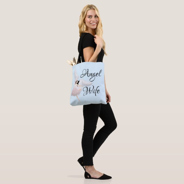 Angel Wife Tote Bag (On Model)
