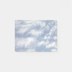 Angel Wing Clouds Faded Photo Post-it Notes