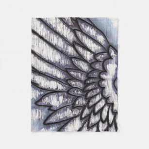 Angel Wing Fleece Blanket