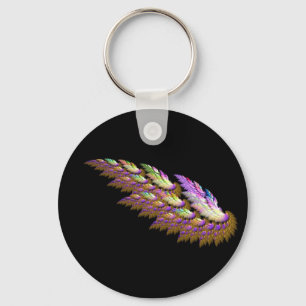 angel wing keychain