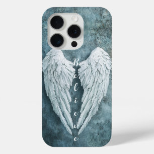 Angel Wing Phone Case, Believe iPhone 15 Pro Case