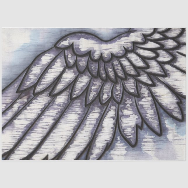 Angel Wing Tissue Paper (Front)