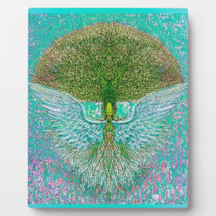 Angel Wing Tree of Life Plaque