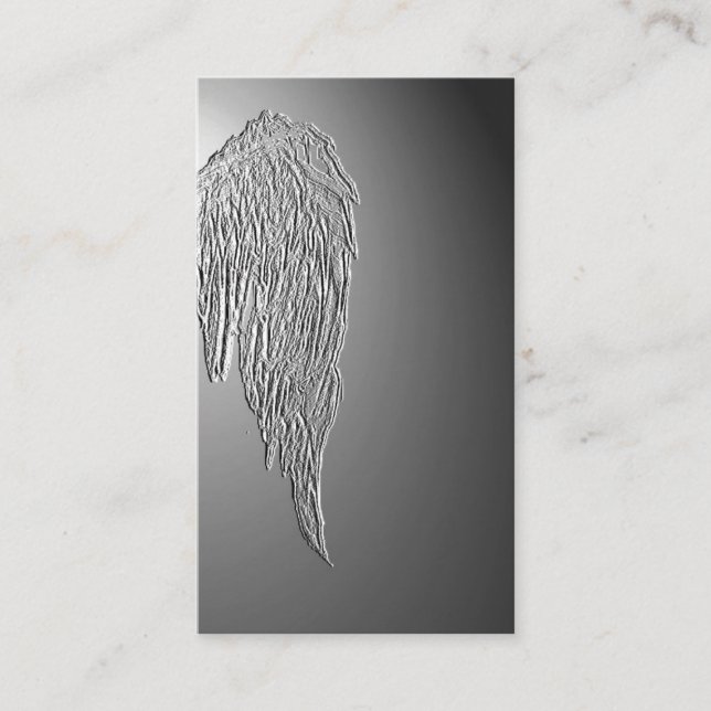Angel Wing, Wings Spiritual Psychic Business Cards (Front)
