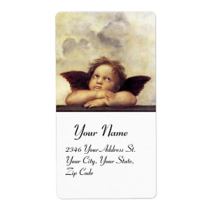 ANGEL / Winged Cherub,,brown,white