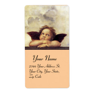 ANGEL / Winged Cherub,,brown,white