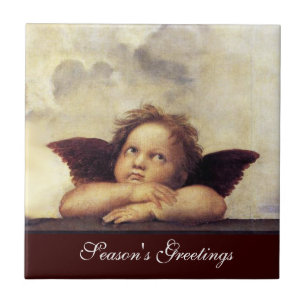 ANGEL / Winged Cherub Tile