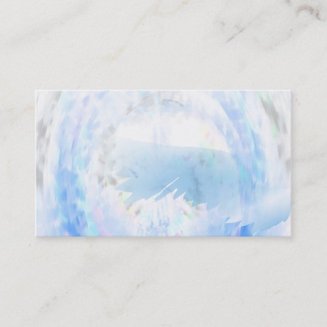 Angel Wings Abstract Angels Business Cards (Front)